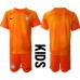 Tanie Strój piłkarski Stany Zjednoczone Bramkarskie Koszulka Podstawowej dla dziecięce MŚ 2022 Krótkie Rękawy (+ szorty)